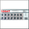 IOSAT Potassium Iodide Thyroid Blocker Radiation Tablets
